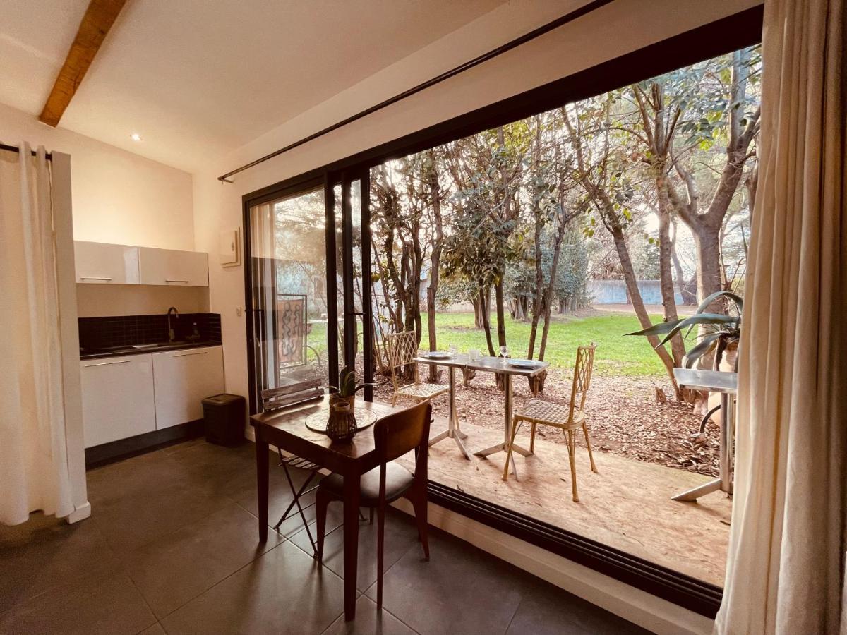 Charmant Studio Loft - Mas Bois Fontaine Nîmes Eksteriør billede